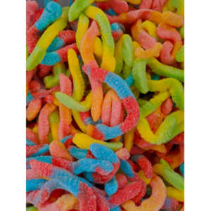 These Gummi Worms looked amazing and got me to stop and take a few photos.