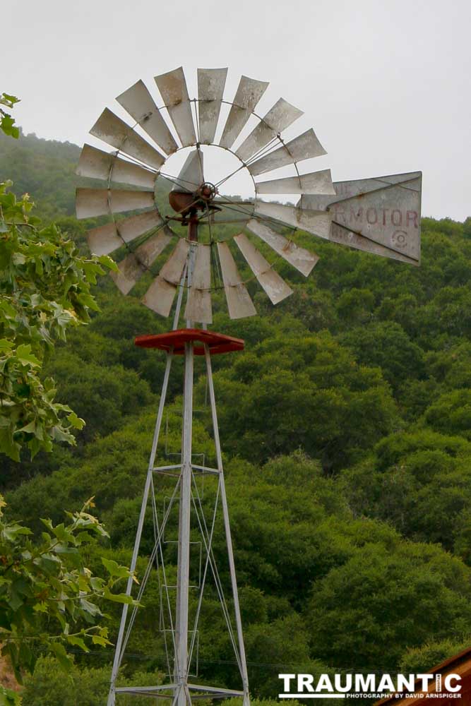 A working windmill.