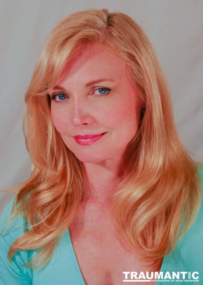 Portrait of Cindy Morgan from Caddyshack and TRON.