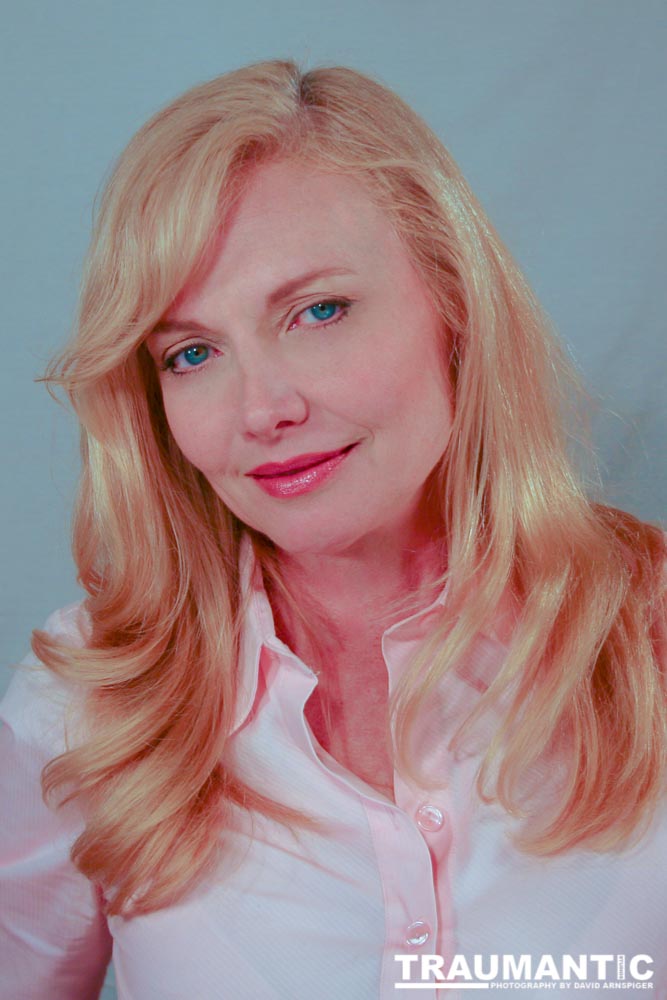 Portrait of Cindy Morgan from Caddyshack and TRON.