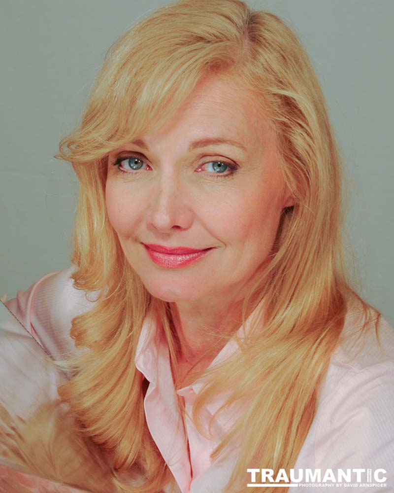 Portrait of Cindy Morgan from Caddyshack and TRON.