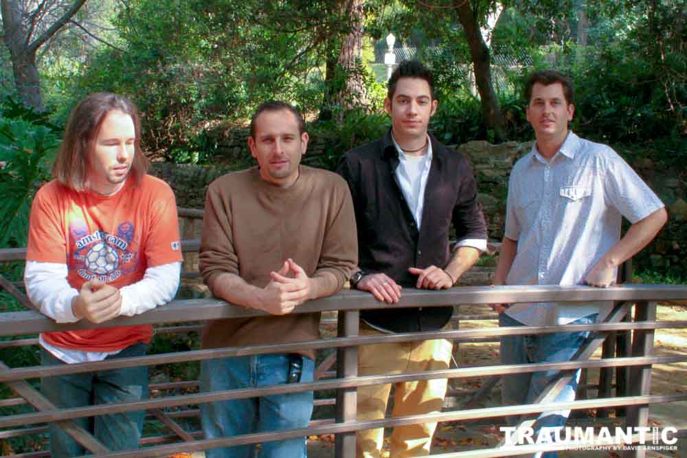 A portrait of the Blue James Band