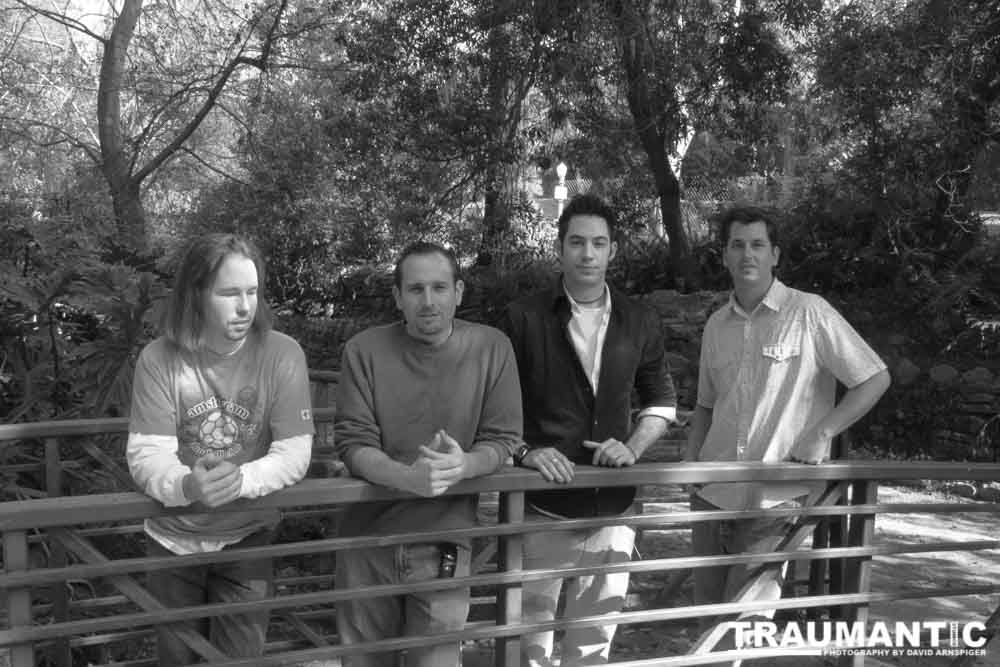 A portrait of the Blue James Band