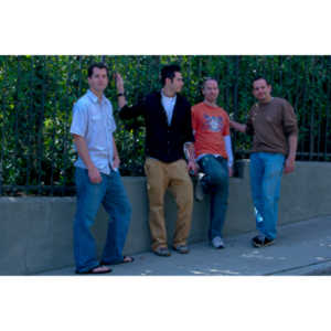 A portrait of the Blue James Band