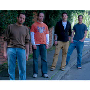 A portrait of the Blue James Band