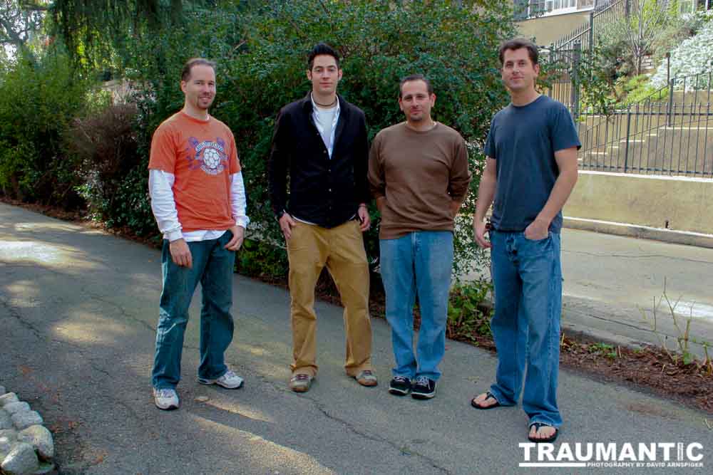 A portrait of the Blue James Band