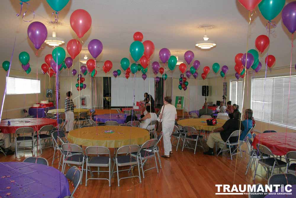 My friend Tanya's mom was having a milestone birthday.  She asked me to photograph the party.  I did video too and made a DVD for them.  Not bad for my first true event session.