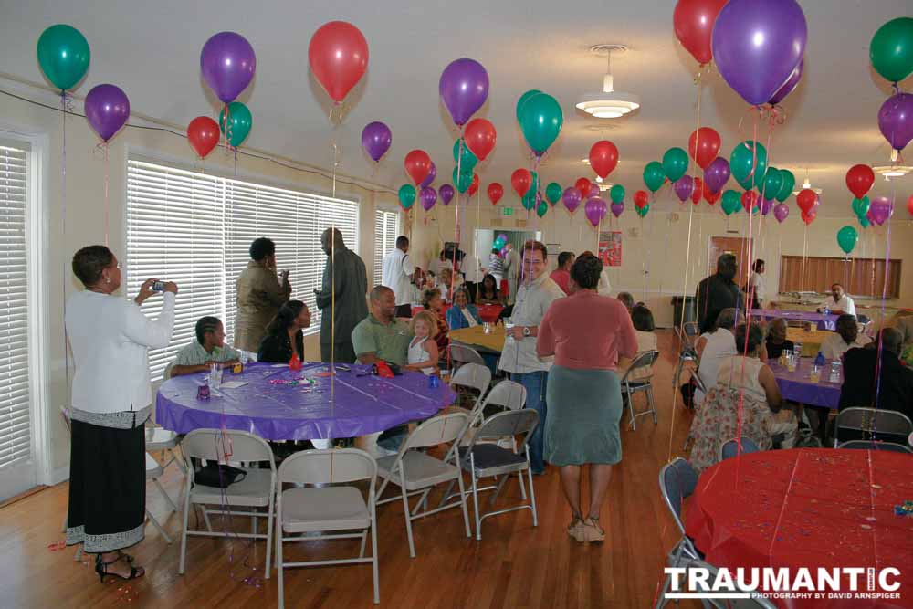 My friend Tanya's mom was having a milestone birthday.  She asked me to photograph the party.  I did video too and made a DVD for them.  Not bad for my first true event session.