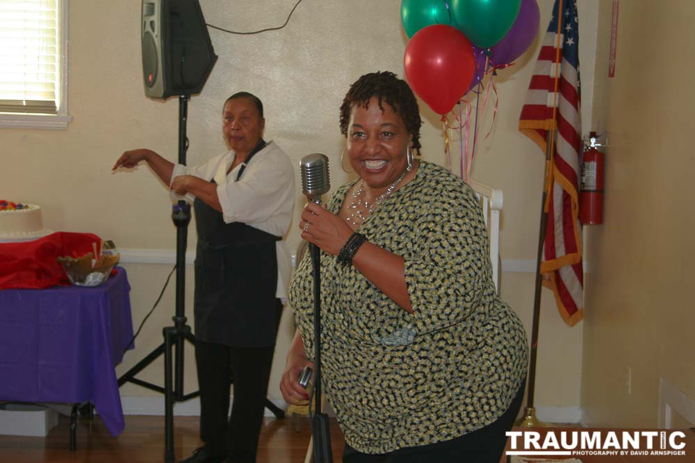 My friend Tanya's mom was having a milestone birthday.  She asked me to photograph the party.  I did video too and made a DVD for them.  Not bad for my first true event session.