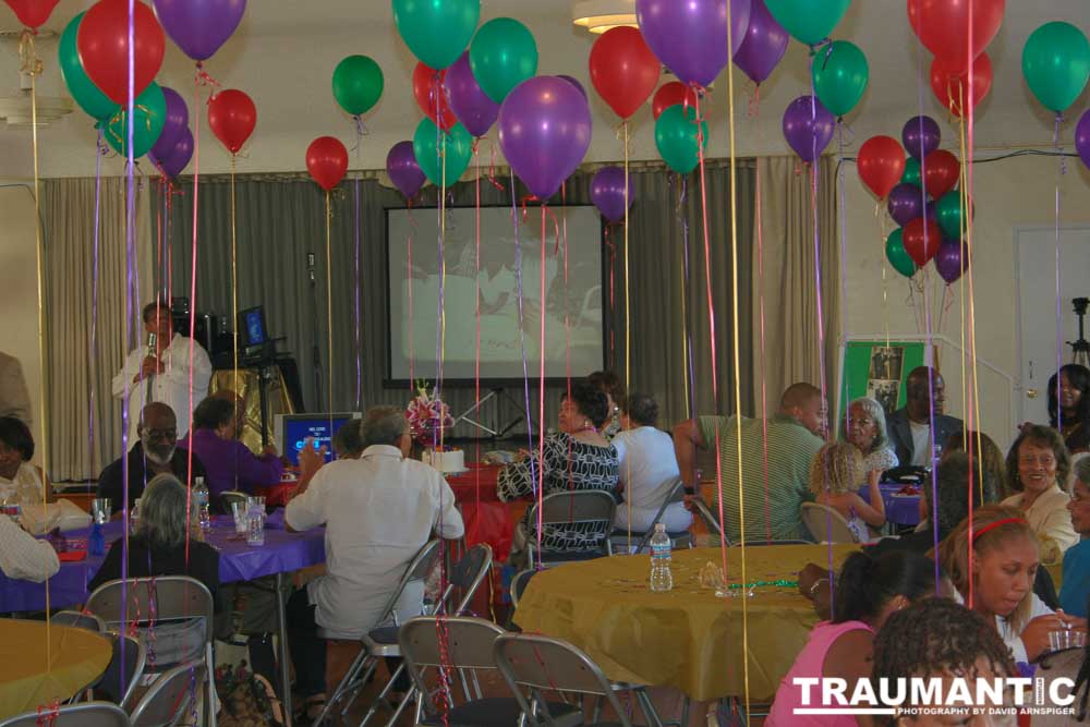 My friend Tanya's mom was having a milestone birthday.  She asked me to photograph the party.  I did video too and made a DVD for them.  Not bad for my first true event session.