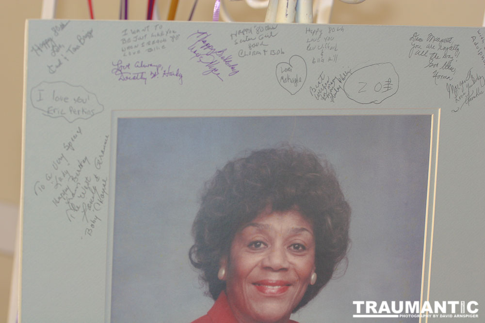 My friend Tanya's mom was having a milestone birthday.  She asked me to photograph the party.  I did video too and made a DVD for them.  Not bad for my first true event session.