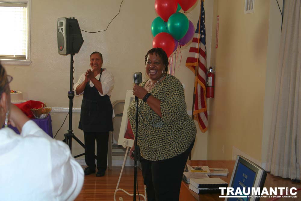 My friend Tanya's mom was having a milestone birthday.  She asked me to photograph the party.  I did video too and made a DVD for them.  Not bad for my first true event session.