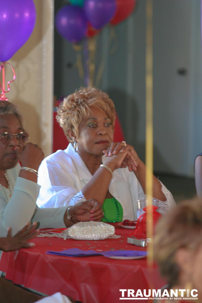 My friend Tanya's mom was having a milestone birthday.  She asked me to photograph the party.  I did video too and made a DVD for them.  Not bad for my first true event session.