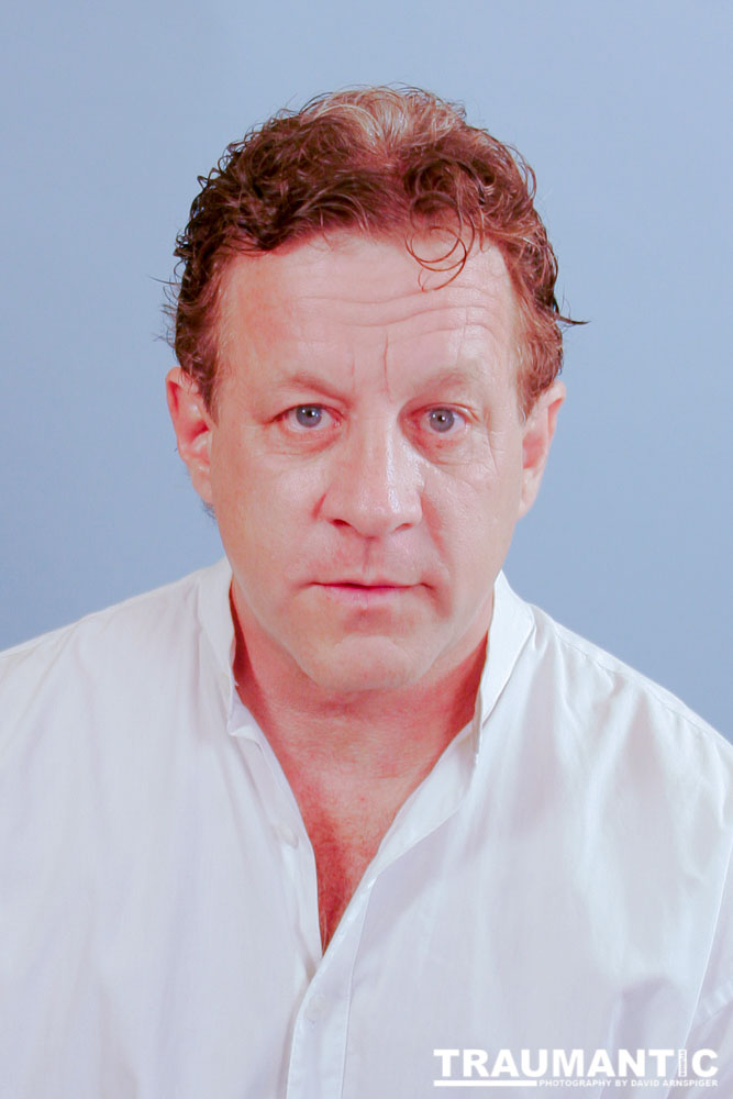 Dan and I met due to my involvement in TRON 2.0.  He graciously submitted to a series of head shots.  I tried, I really did.