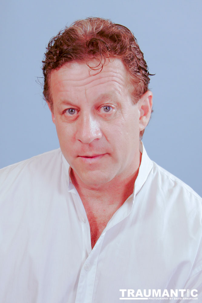 Dan and I met due to my involvement in TRON 2.0.  He graciously submitted to a series of head shots.  I tried, I really did.