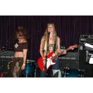 The Lizard Queens, Shay and Dana, from The Cat Club.  April 16th, 2008.