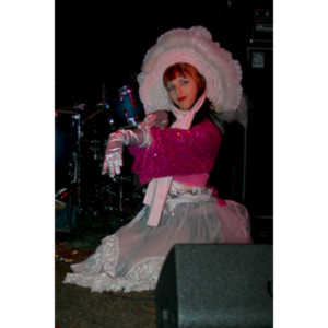 Madame Sunset making everyone's knees go weak at Self Inflicted at The Cat Club, 4/16/2008.