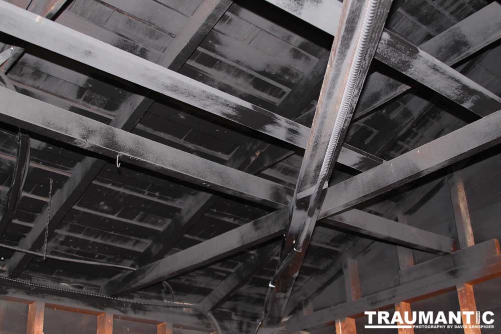 I finally had enough cash to rebuild the inside of my garage to a new studio space to work in.