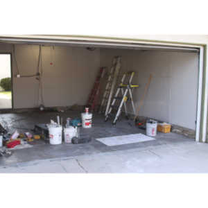 I finally had enough cash to rebuild the inside of my garage to a new studio space to work in.