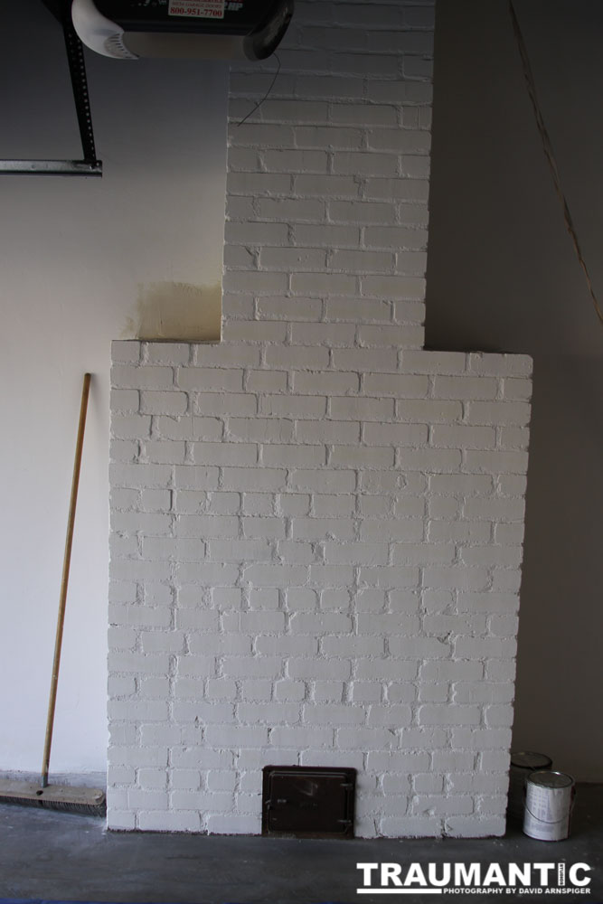 I finally had enough cash to rebuild the inside of my garage to a new studio space to work in.