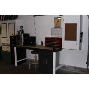 I finally had enough cash to rebuild the inside of my garage to a new studio space to work in.