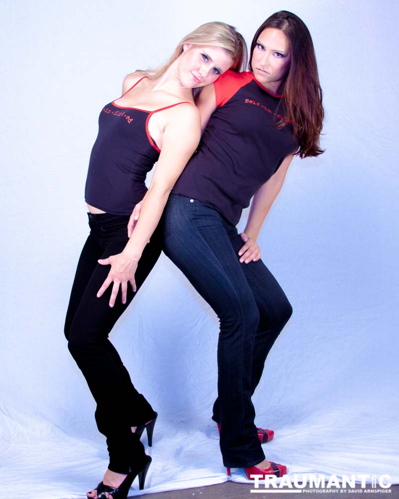 My buddy Darren Miller-Pfeufer wanted to do a fashion shoot for his Self Inflicted clothing line.  He found M and L to model for him and we had a fantastic shoot.