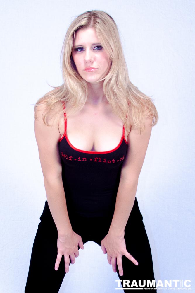 My buddy Darren Miller-Pfeufer wanted to do a fashion shoot for his Self Inflicted clothing line.  He found M and L to model for him and we had a fantastic shoot.