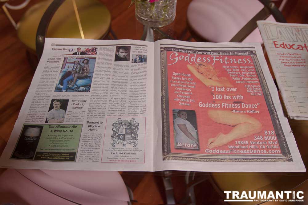 I was asked to shoot the grand opening of Emma Ridley's second location for her Goddess Fitness Dance clubs.  This location in particular was an amazing place.  Unfortunately, it's closed down now.  I did have fun shooting the event though.