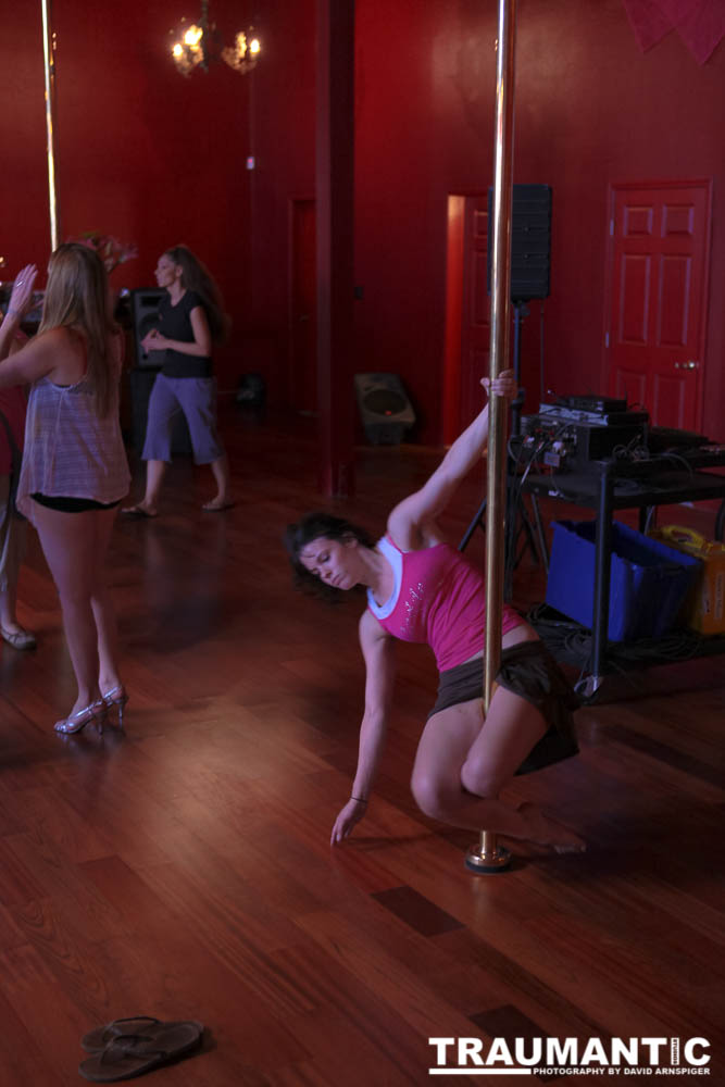 I was asked to shoot the grand opening of Emma Ridley's second location for her Goddess Fitness Dance clubs.  This location in particular was an amazing place.  Unfortunately, it's closed down now.  I did have fun shooting the event though.