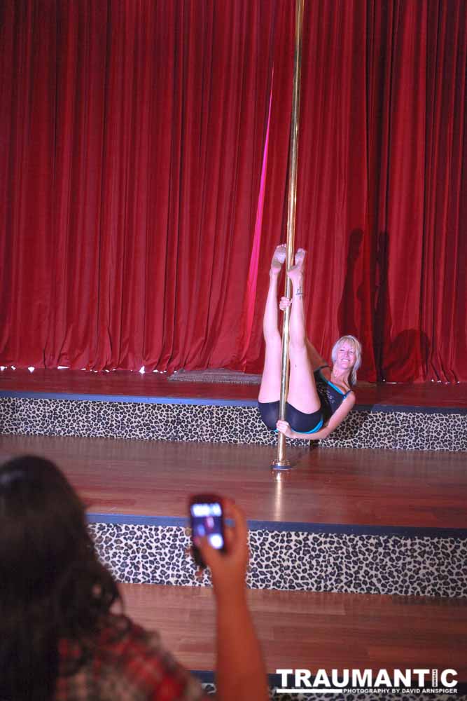 I was asked to shoot the grand opening of Emma Ridley's second location for her Goddess Fitness Dance clubs.  This location in particular was an amazing place.  Unfortunately, it's closed down now.  I did have fun shooting the event though.