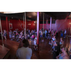 I was asked to shoot the grand opening of Emma Ridley's second location for her Goddess Fitness Dance clubs.  This location in particular was an amazing place.  Unfortunately, it's closed down now.  I did have fun shooting the event though.