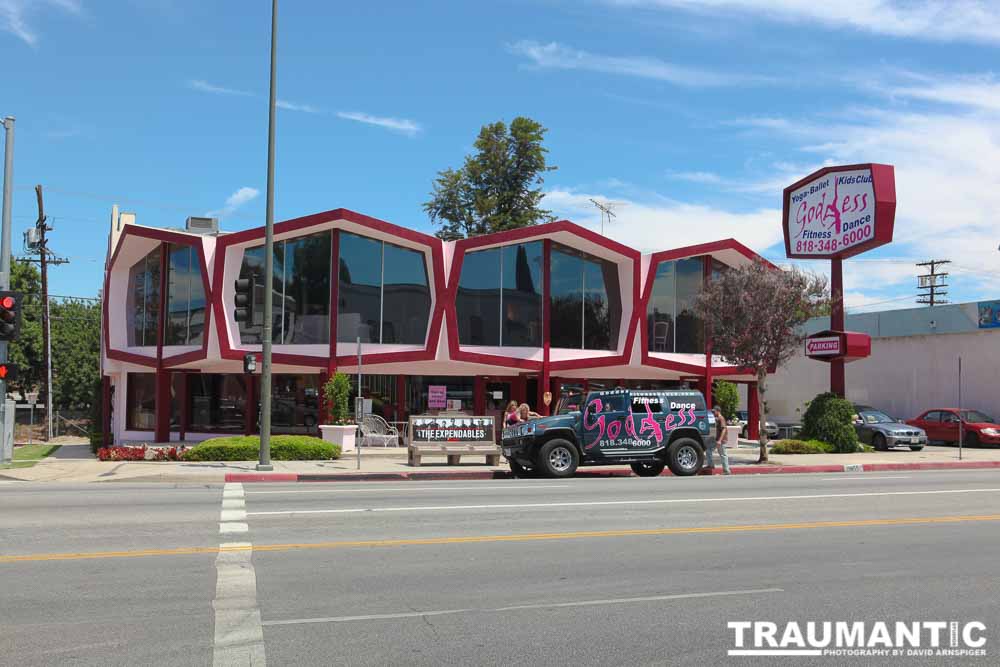 I shot an image of Emma Ridley and her crew in front of the new location in Woodland Hills.  It was the second ad for GFD and was  used extensively in local newspapers.