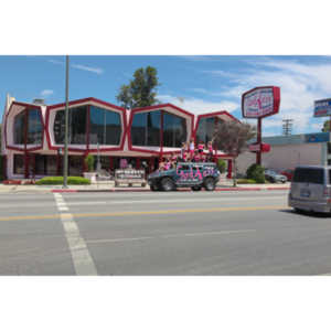 I shot an image of Emma Ridley and her crew in front of the new location in Woodland Hills.  It was the second ad for GFD and was  used extensively in local newspapers.