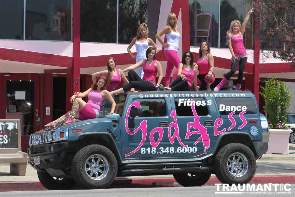 I shot an image of Emma Ridley and her crew in front of the new location in Woodland Hills.  It was the second ad for GFD and was  used extensively in local newspapers.