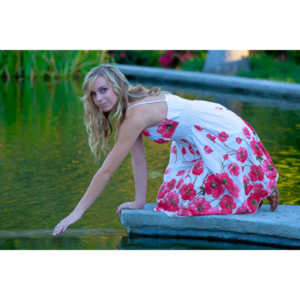 Morgan is an aspiring model and a college student.  She's gorgeous and fun to shoot.  We had planned to shoot at a mansion in Beverly Hills and discovered a wedding in progress there, so we shot in the park right across from the Beverly Hills Hotel instead.  This is one of my favorite shoots I have done.  Hoping to shoot with Morgan again someday if it is possible.