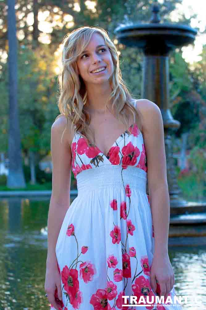 Morgan is an aspiring model and a college student.  She's gorgeous and fun to shoot.  We had planned to shoot at a mansion in Beverly Hills and discovered a wedding in progress there, so we shot in the park right across from the Beverly Hills Hotel instead.  This is one of my favorite shoots I have done.  Hoping to shoot with Morgan again someday if it is possible.