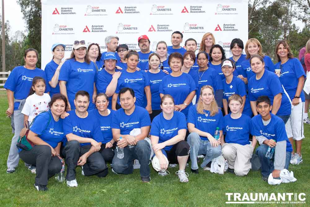 These are the team photos and some candid shots from the 2010 Step Out Walk.