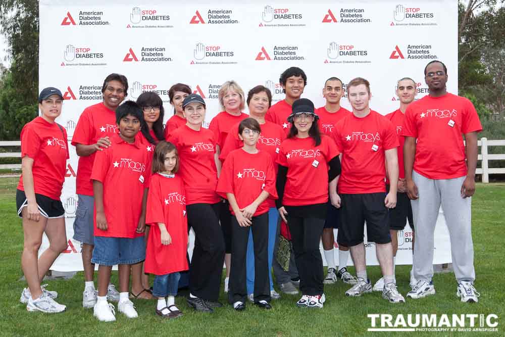 These are the team photos and some candid shots from the 2010 Step Out Walk.