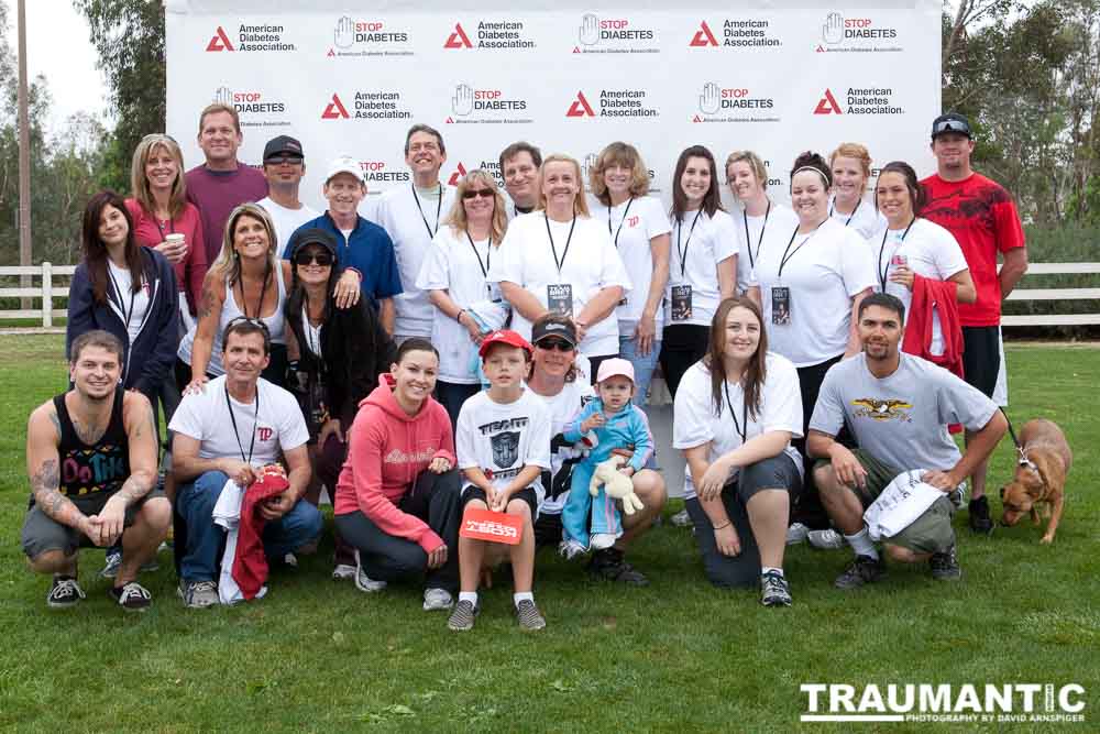 These are the team photos and some candid shots from the 2010 Step Out Walk.