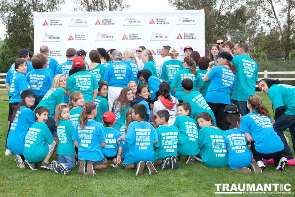 These are the team photos and some candid shots from the 2010 Step Out Walk.