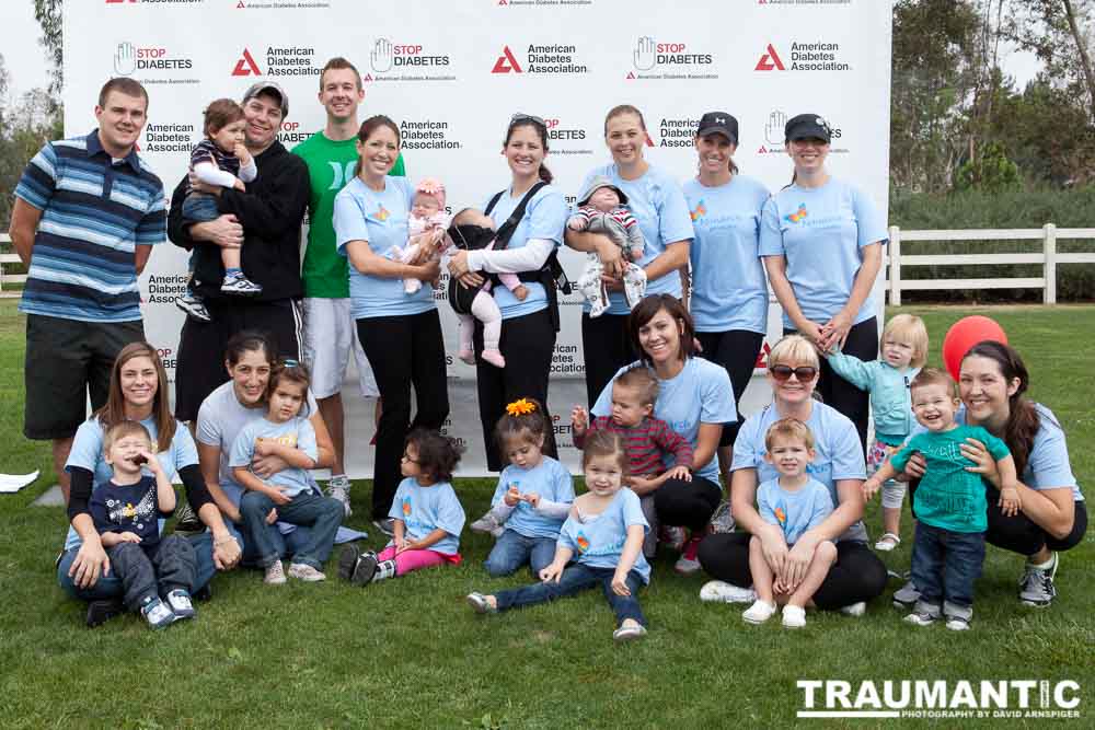 These are the team photos and some candid shots from the 2010 Step Out Walk.