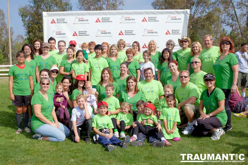These are the team photos and some candid shots from the 2010 Step Out Walk.