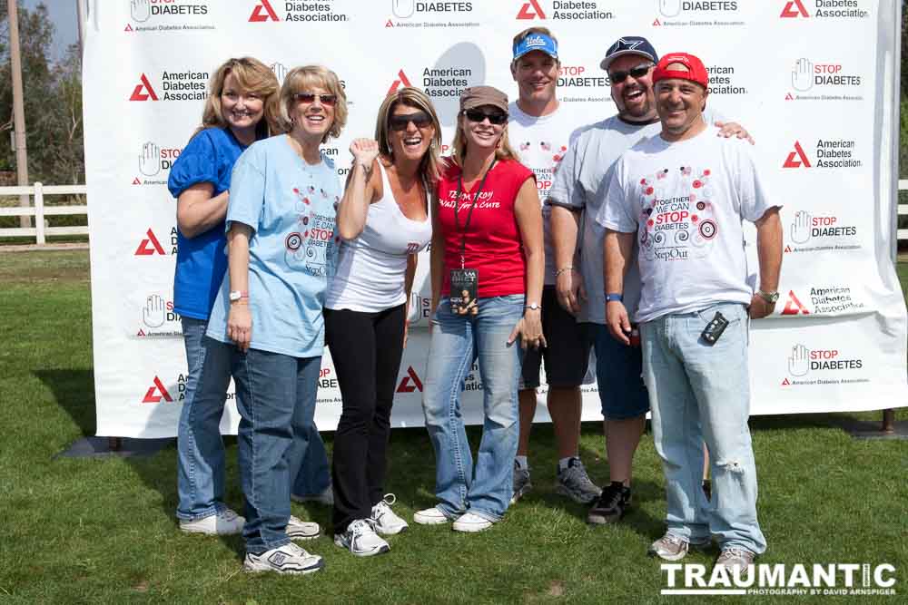 These are the team photos and some candid shots from the 2010 Step Out Walk.