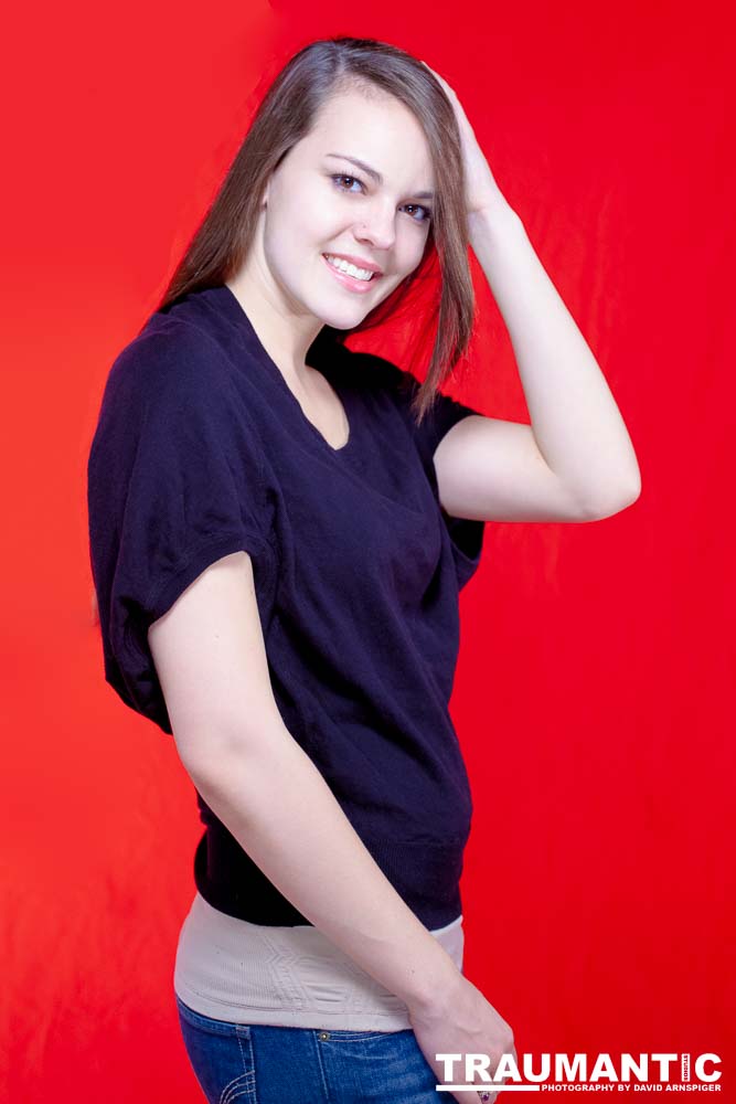 I met Jennifer, her sister and mother at a concert by Thriving Ivory.  I forget how we got on the subject of a portrait shoot, but we did one.