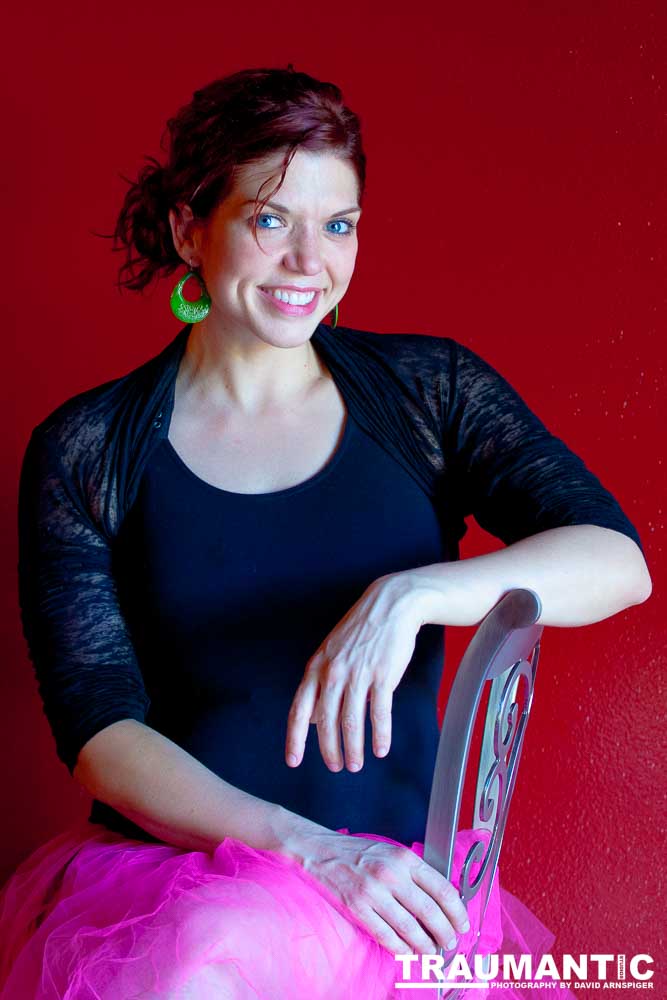 Demarie's one of those people that your eye just goes to.  Just a genuinely beautiful woman.  Proof!.