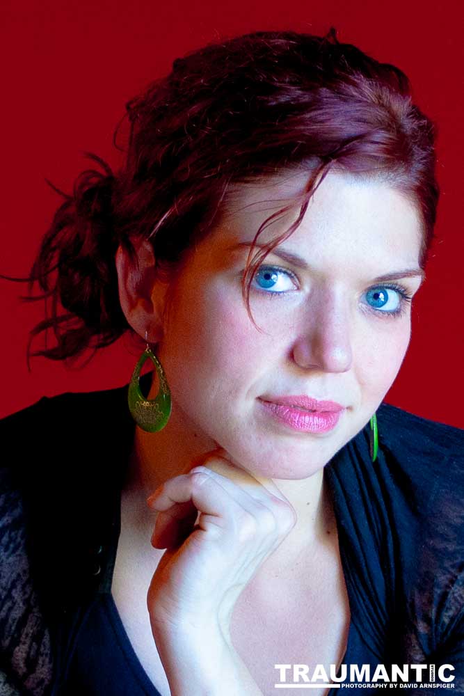 Demarie's one of those people that your eye just goes to.  Just a genuinely beautiful woman.  Proof!.