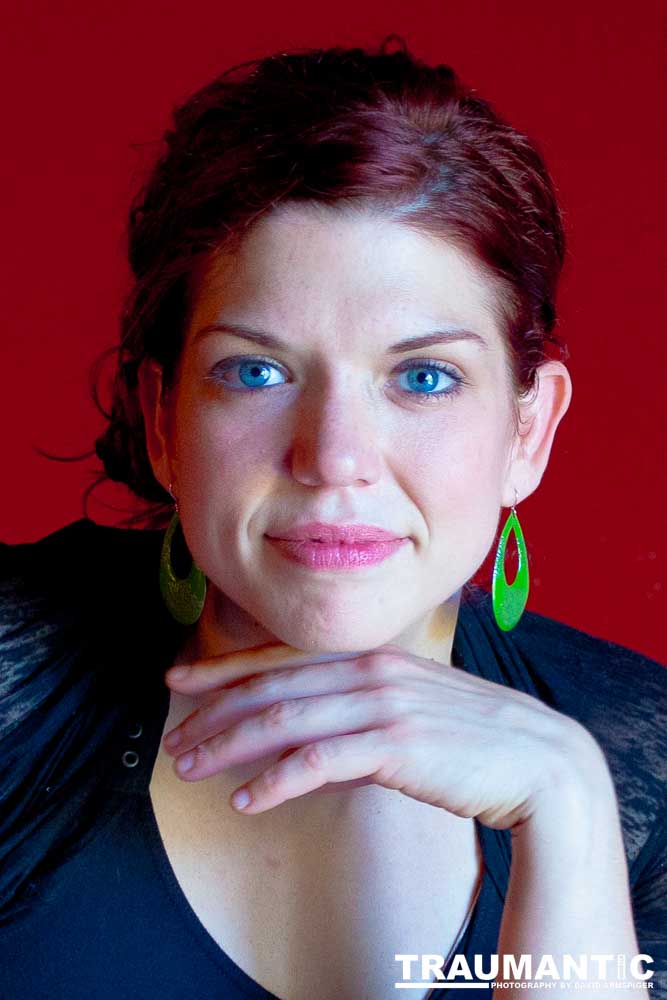 Demarie's one of those people that your eye just goes to.  Just a genuinely beautiful woman.  Proof!.