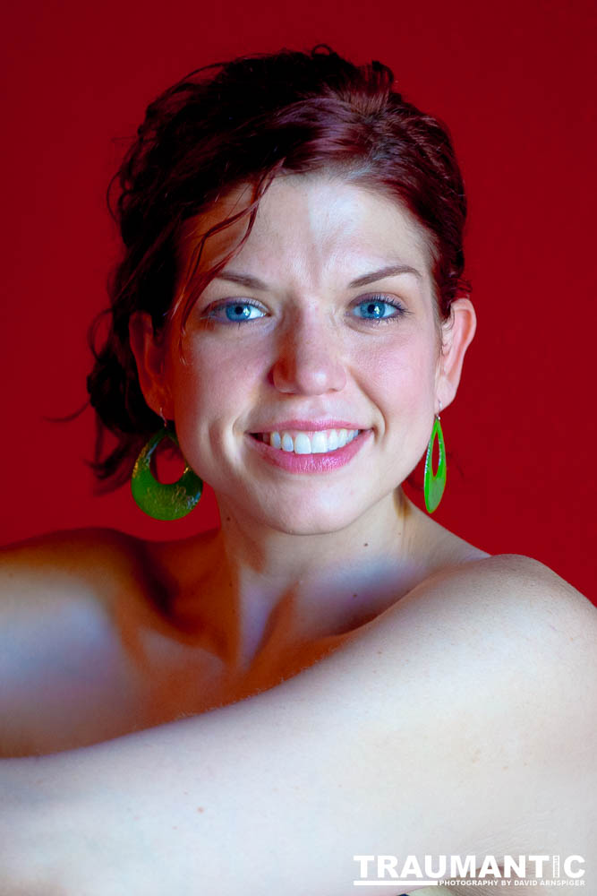 Demarie's one of those people that your eye just goes to.  Just a genuinely beautiful woman.  Proof!.