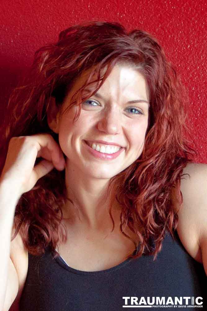 Demarie's one of those people that your eye just goes to.  Just a genuinely beautiful woman.  Proof!.