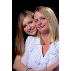 My sister and her daughter Winston.